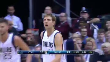 Dallas vence sin problemas a los Utah Jazz en Dallas