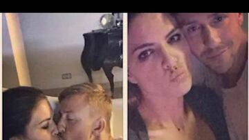 Guti celebró sus 38 años
junto a Romina y Enzo