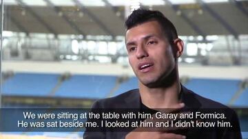 El Kun Agüero contó la mejor anécdota de su libro