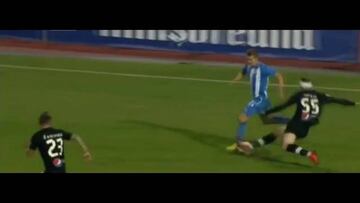 16 fechas de castigo por esta patada criminal