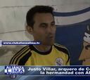 Justo Villar habló en Perú de la hermandad alba con Alianza