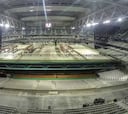 Así se transforma el estadio multiuso que albergará la final