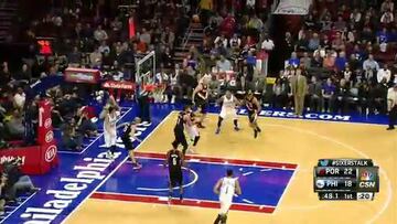 Los Sixers, a cinco derrotas del peor arranque de la historia