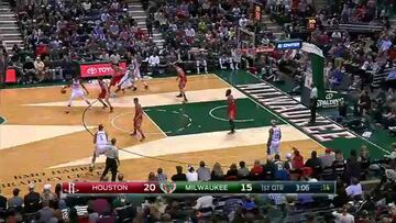 Harden puede con Jabari y Antetokounmpo