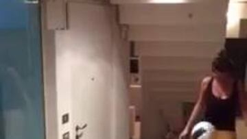 La mujer de Cassano juega casi mejor que su marido