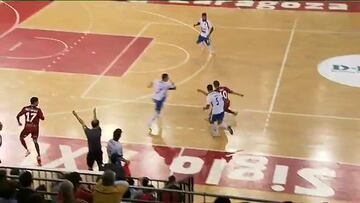 La mejor jugada fue la de Lucas Bolo ante el Barcelona