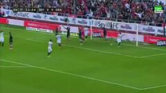 ?Hubo falta sobre Roberto en el primer gol del Sevilla?