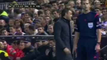 ¡Qué dos ocasiones falló Luis Suárez ante el Valencia!