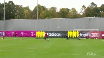 La magia con la que Götze deleita en las prácticas