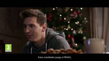 Messi y Hazard protagonizan el spot navideño de EA Sports