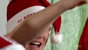 Robben, Ribery y compañía entonaron popular villancico