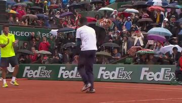 El inolvidable duelo de baile entre Monfils y Lokoli