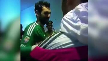 Así fue el reencuentro de Diego López con sus excompañeros