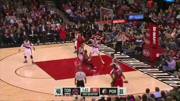 Damian Lillard le da la victoria a los Blazers en la prórroga