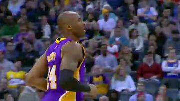 Un hito más para un eterno Kobe: así fue su triple-doble