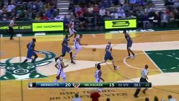 Andrew Wiggins no es suficiente para acabar con los Bucks