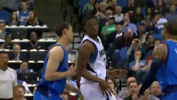 Dallas se divierte ante unos débiles Timberwolves