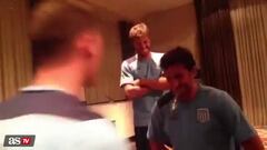 La ?broma de Diego Milito causa sensaci¨®n en internet