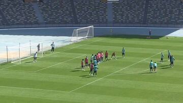 El duelo de tiros libres entre Agüero y Lampard