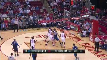 Monta Ellis (33) no impide que los Rockets se lleven el derbi