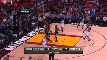 Con 20 puntos de Villanueva, Dallas aplasta a los Heat