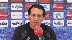 Emery: "Tenemos un mejor conocimiento del Espanyol"