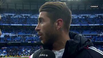 Ramos: "Tengo dos años de contrato, estoy muy tranquilo"