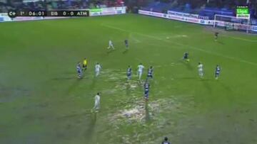 Esto es juego directo: voleón de Tiago y gol de Griezmann