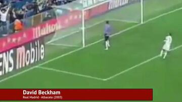 Cinco derechazos blancos con mucha rosca y al palo largo