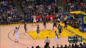 Los Suns sobrevivieron una parte a Curry y los Warriors