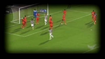 Ex River Plate anotó un golazo olímpico en Emiratos Árabes