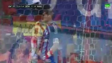 Tremendo error de Casillas en el primer gol 'colchonero'