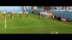 Golazo ol¨ªmpico a tres dedos en la liga de Per¨²