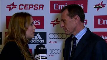 Butragueño: "Nuestra afición es exigente, pero también leal"