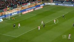 El Leverkusen rotó y cedió un empate en el minuto 95