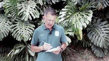 Las indicaciones de Osorio para la hinchada de Nacional