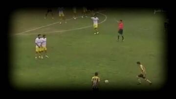 El peor tiro libre de la historia: ¡Le pegó al arco y fue lateral!