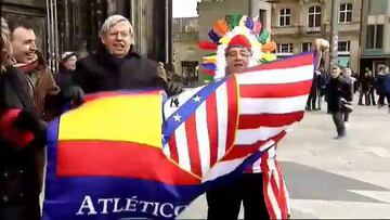 Seguidores rojiblancos de media Europa tomaron Colonia