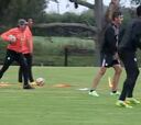 Así se entrena Santa Fe para enfrentar a Colo Colo