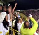 La hinchada de Colo Colo dice presente en El Campín