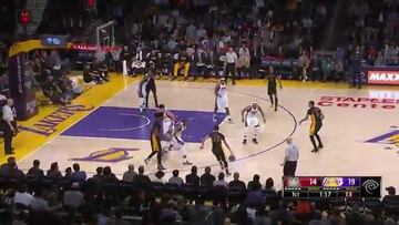 Ellington salva a los Lakers