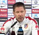 Simeone: "La temporada está siendo buena"