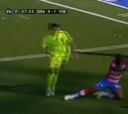El árbitro señaló un penalti de los dos que pidió el Granada