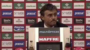 Luis Enrique: "Suárez siempre ha estado a un gran nivel"