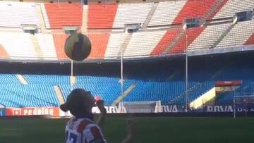 Nicole Regnier, dominio de balón en el Calderon