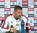 Simeone: "Hacemos un equipo para compensar ausencias"