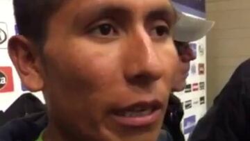 Nairo Quintana: "Me estoy preparando para la Tirreno"