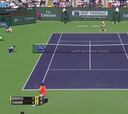 El genial punto de Federer a Berdych visto en Indian Wells