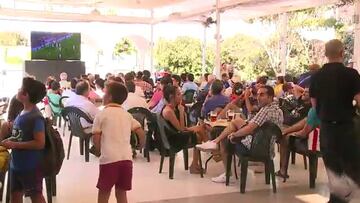 Así se vivió el vibrante clásico en el Estadio Español