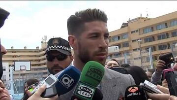 Sergio Ramos estrena aparcamiento en Marbella